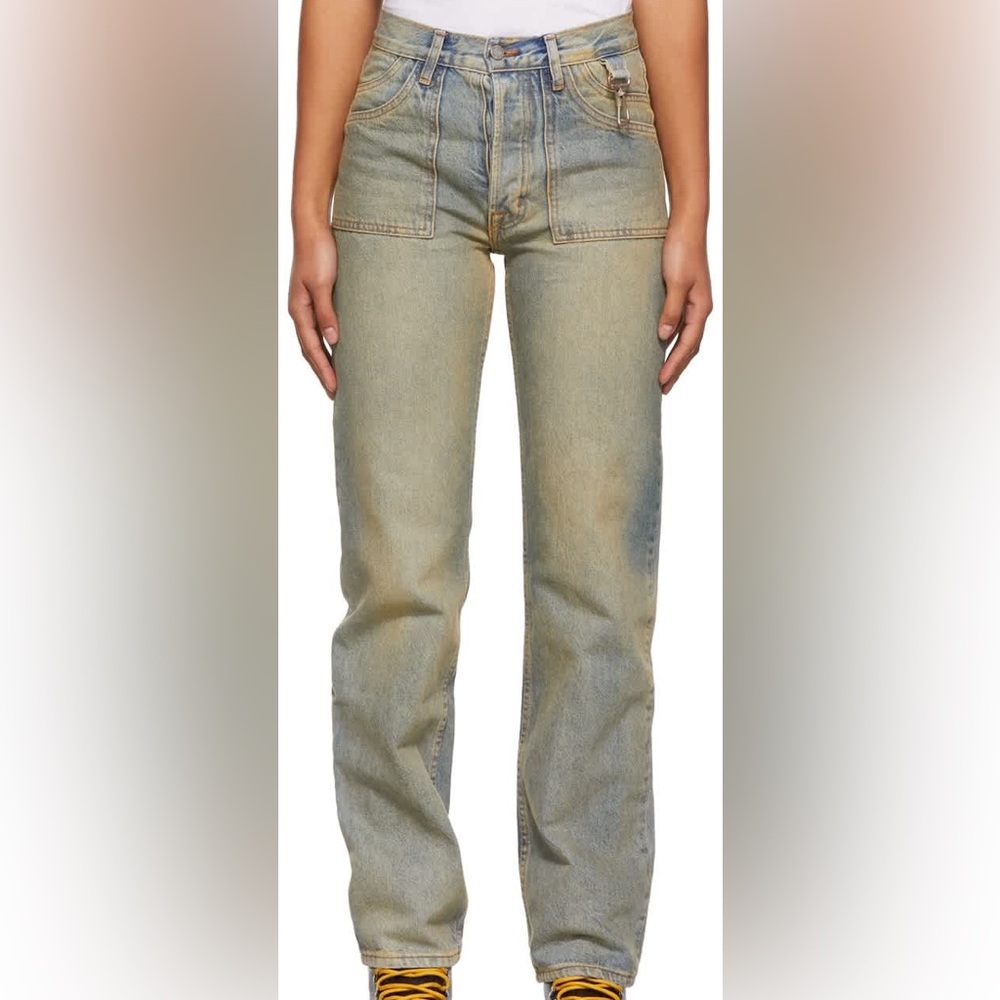 Blue Washed Jeans